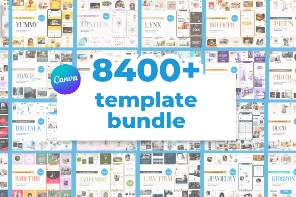 8400+ Canva Templates: Your All-in-One Social Media Design Kit