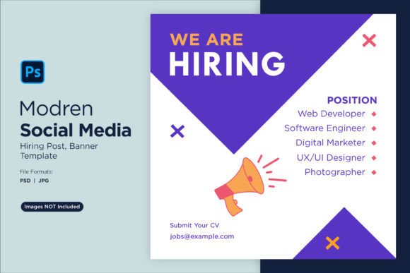Attract Top Talent with a Polished Social Media Recruitment Template