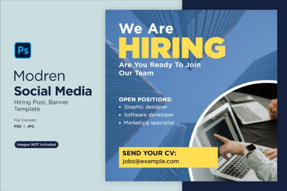 Attract Top Talent with a Standout We Are Hiring Social Media Post