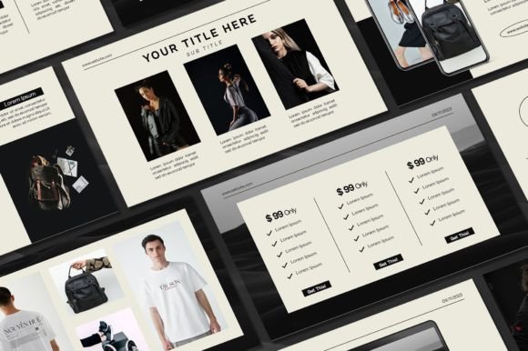 Mastering Minimalism with the Black and White Powerpoint Template