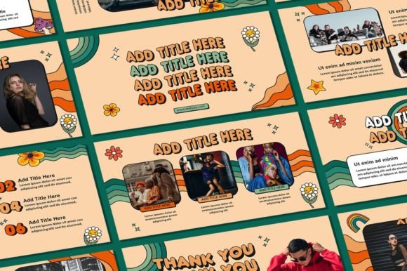Rediscover Nostalgia with a Retro Style Powerpoint Template