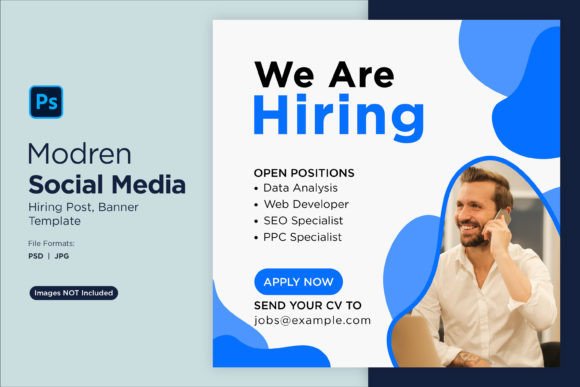 Streamline Your Recruitment with a Polished Social Media Template