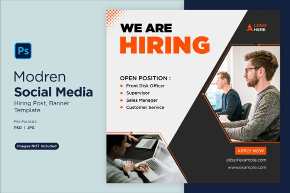 Streamline Your Recruitment with a Professional Social Media Template