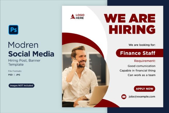 Streamline Your Recruitment with the We Are Hiring Social Media Post 61