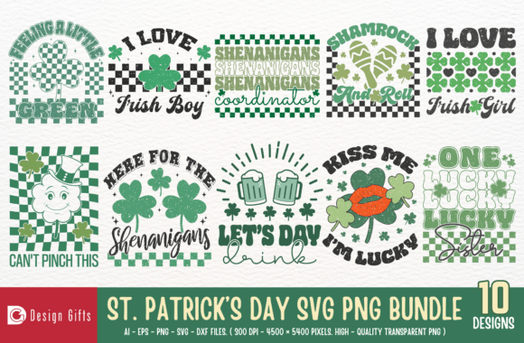 Unwrap the Ultimate St. Patrick's Day SVG PNG Bundle for Creative Projects