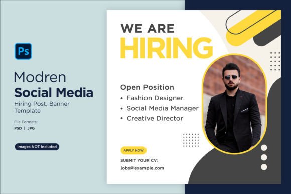 We Are Hiring Social Media Post 25: Attract Top Talent Today